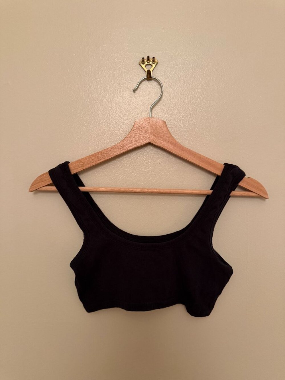 ARQ	Wide-Strap Bra	Black